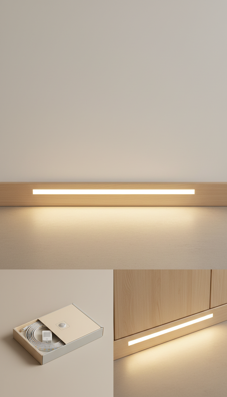 Led-sensorlist för hallgolv